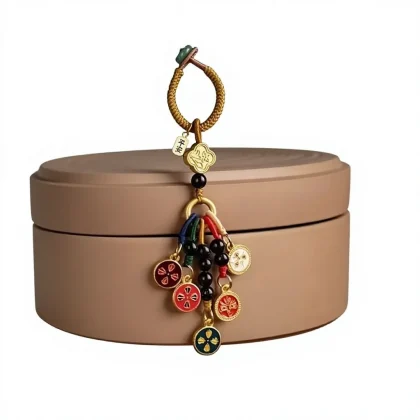Five-Way Wealth God Keychain – A Little Luck for Wherever You’re Headed