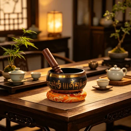 Tibetan Mantra Singing Bowl Set – Everything You Need to Begin