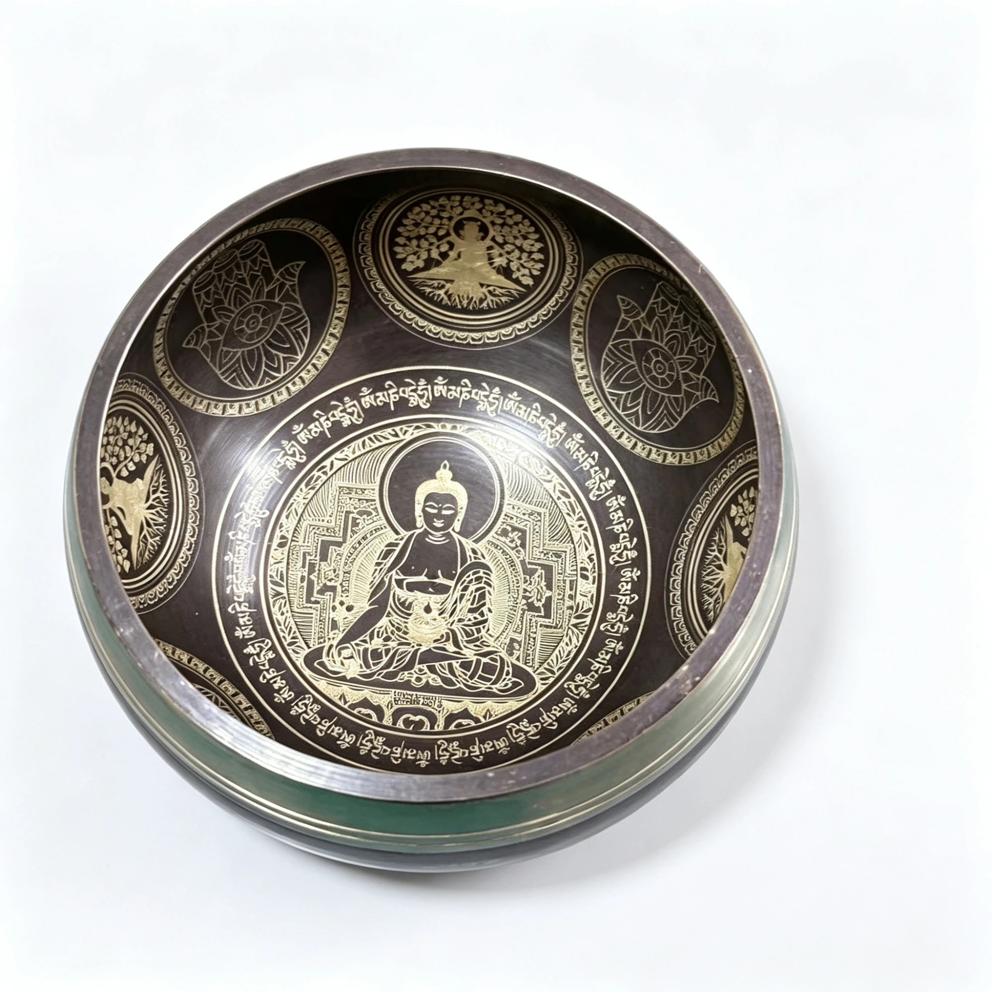 Buddha Mandala Singing Bowl – Sacred Geometry You Can Hear - Image 4