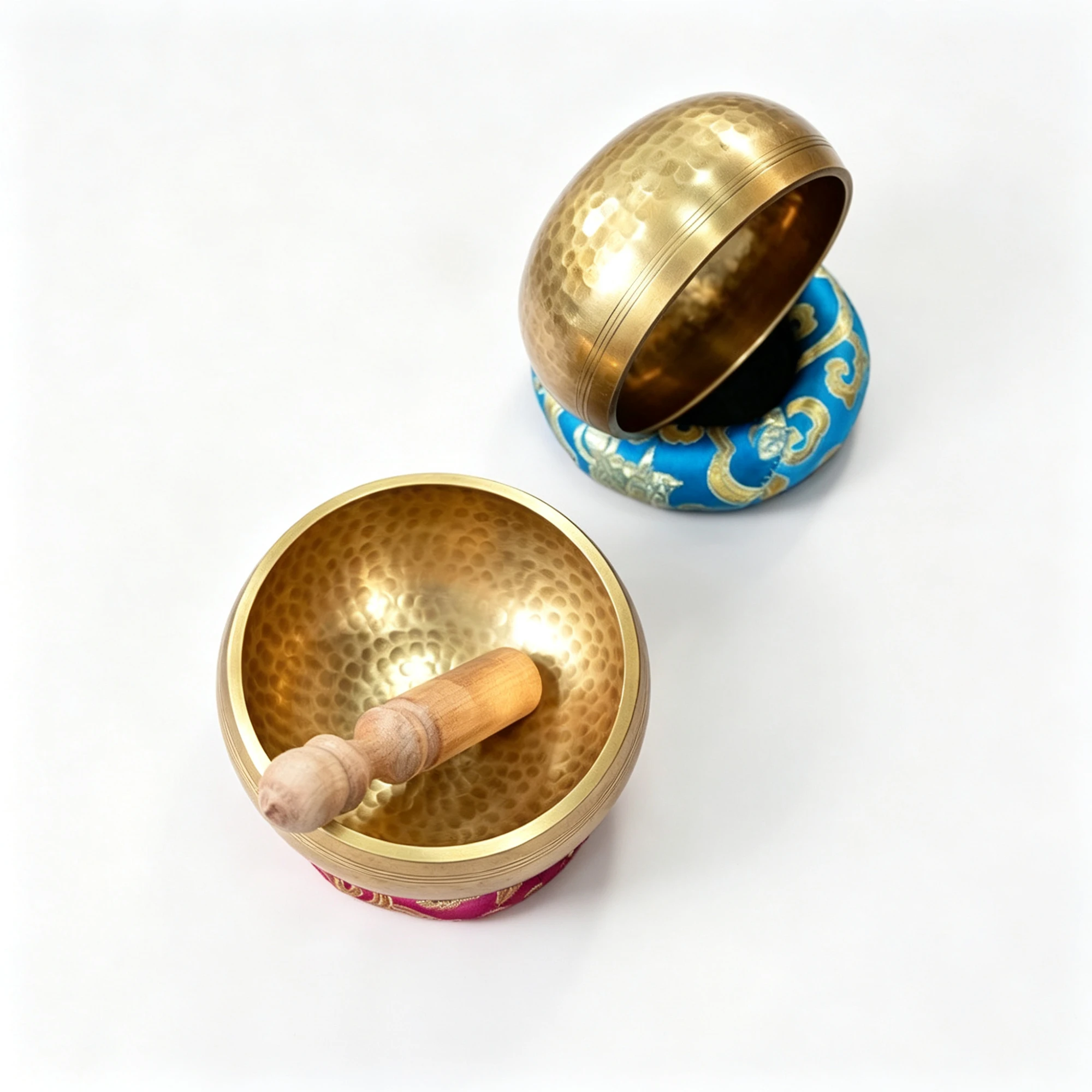 Golden Singing Bowl Set of 2 – Layer the Silence - Image 4